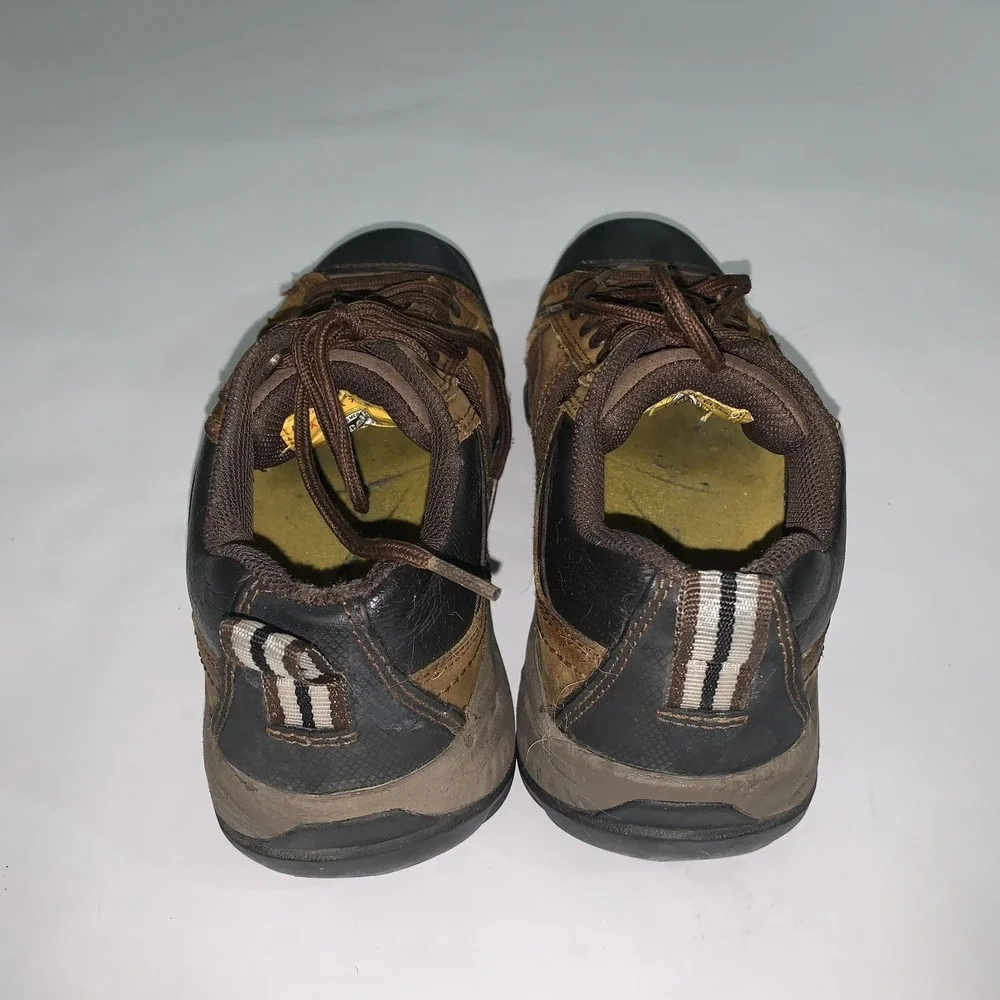 Caterpillar Argon Boots Mens 8.5 Leather Safety Toe Work Slip Resistant P89957